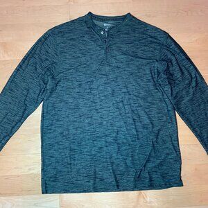 Like new men's Haggar black long sleeve pullover